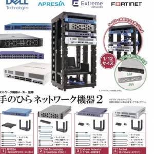 Tarlin 扭蛋 カプセル ネットワーク機器メーカー監修 手のひらネットワーク機器 2 ...