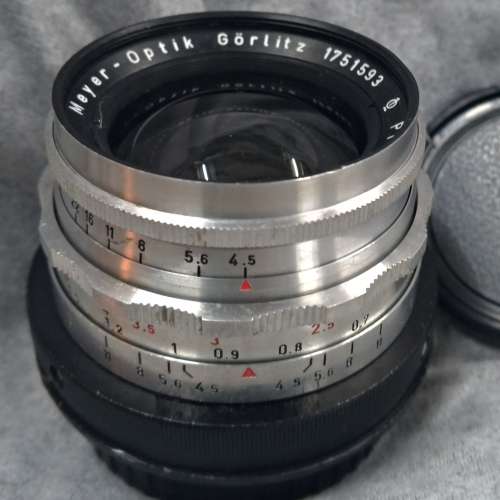 50s年代 meyer Primegon 35 mm F4,5 EOS-EF-mount