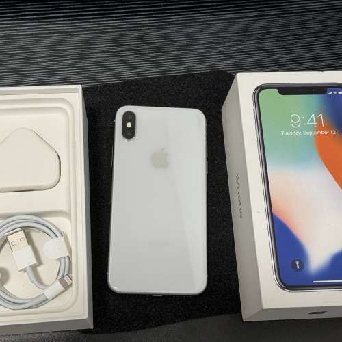 港行 iPhone X 64GB white