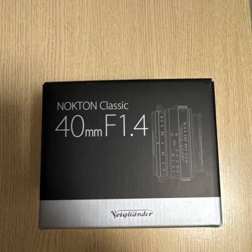 100% 全新 藍字S.C. Voigtlander NOKTON Classic 40mm f1.4