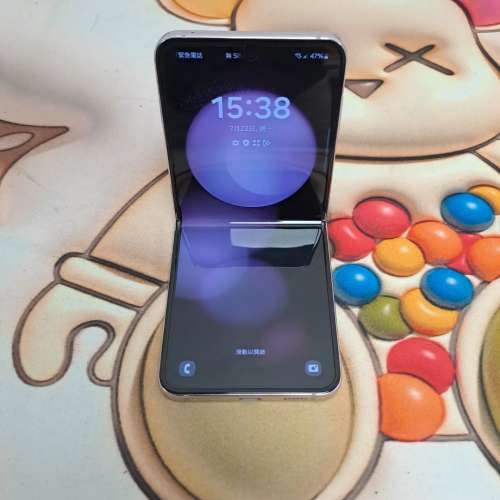 (荃灣實體店，接近全新flip 5) samsung galaxy Z flip 5/粉紫色 8gb/256gb