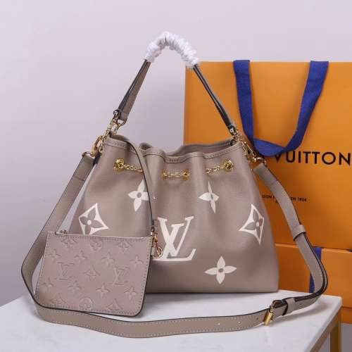 LV Bundle手袋DégradéGx系列M25453，Monogram Empreinte壓紋皮革包身