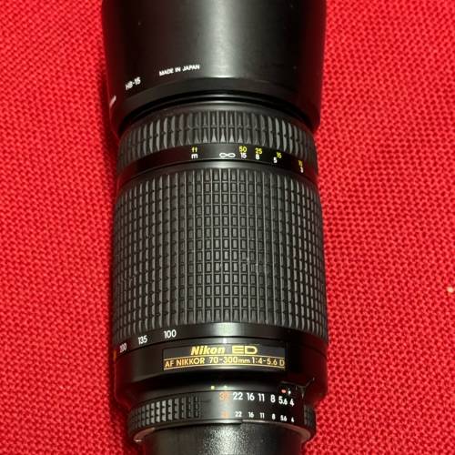 Nikon AF Zoom-Nikkor 70-300mm f/4-5.6D ED