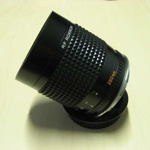 Minolta 250mm f5.6反射鏡/波波鏡