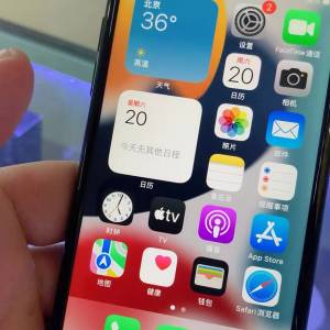 備用機 iPhone 7 128G 港版黑色 支援行動聯通電信4G 電池91%成色靚全原二手！