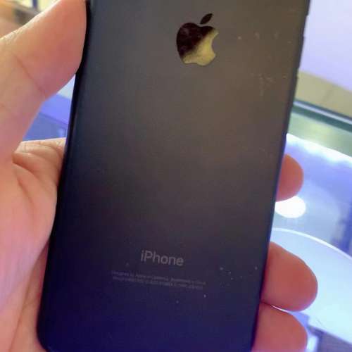 備用機 iPhone 7 128G 港版黑色 支援行動聯通電信4G 電池91%成色靚全原二手！