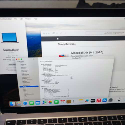 全場最平M1 Macbook Air M1 A2337, 一部有瑕疵平賣3580元，一部全正常賣貴D。M1 Ap...