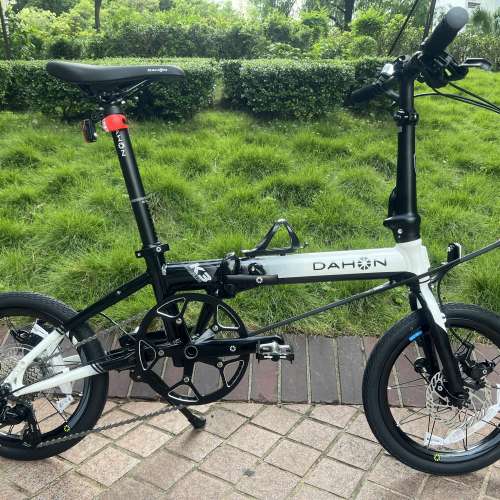 2024 全新款頭柱內摺版 馬甲線款 DAHON K3 PLUS 9速 16吋 碟剎 鋁合金 折叠車 送水...