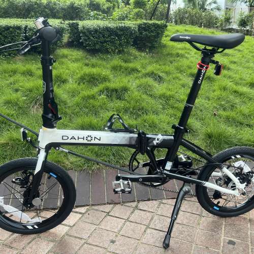 2024 全新款頭柱內摺版 馬甲線款 DAHON K3 PLUS 9速 16吋 碟剎 鋁合金 折叠車 送水...