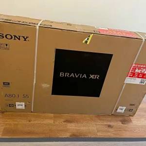 索尼(SONY) XR-55A80J 55英寸 4K OLED超高清超薄XR智能液晶電視