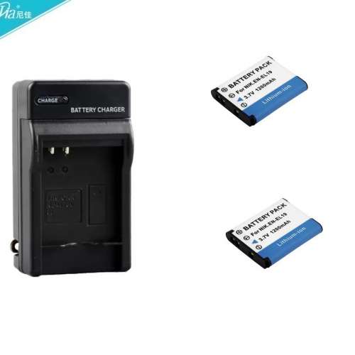 NIJIA Lithium-Ion Battery Pack For Nikon EN-EL19 / Sony NP-BJ1 With Charger