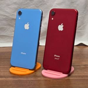 港行雙卡90%🔋以上 95新 iPhone XR 256GB 藍/紅色 7日保養 送多款配件(另有 iPhone...