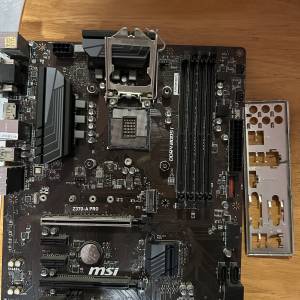 MSI電腦底板 i7 CPU Coolermaster風扇