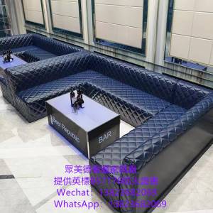 酒吧沙發梳化訂製,餐館沙發梳化咕臣訂造,KTV夜總會沙發卡座訂做廠家,阻燃皮革沙發尺...