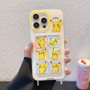 全新現貨 寵物小精靈皮卡丘款式 卡包掛繩款 iPhone12~iPhone15promax都有 免費順豐...