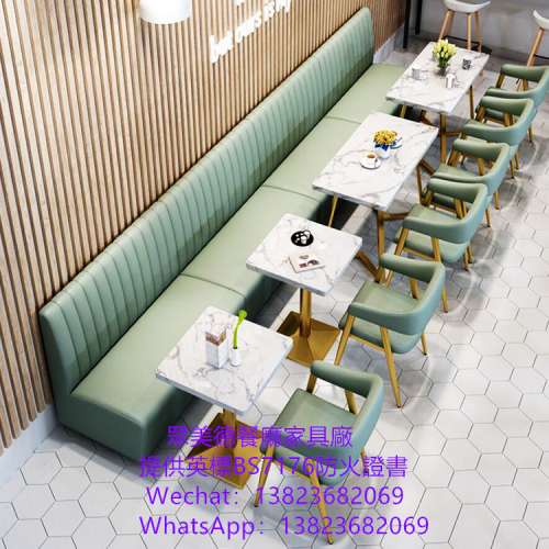 料理店餐枱椅凳梳化訂製,西餐廳餐檯桌椅沙發梳化咕臣訂造,防火皮革沙發梳化倉餐枱椅...