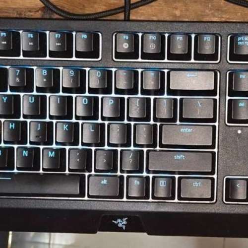 RAZER BLACKWIDOW  MECHANICAL GAMING KEYBOARD機械式鍵盤