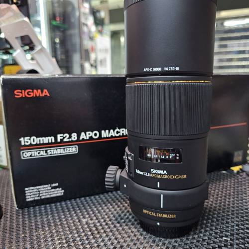 Sigma 150mm f2.8 apo macro os 新皮