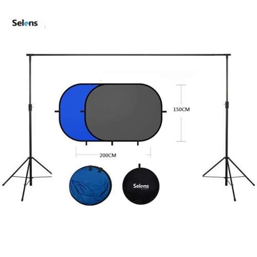 200cm(H) X 300cm(W) Studio Support Stand With Backdrop Screen Background