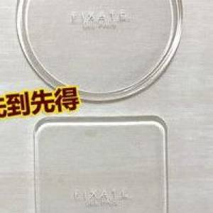 ***一套價 美國 Fixate 神奇膠墊 Gel Pads 1套 (1x圓形+1x三角形) 透明色 1 set Fi...