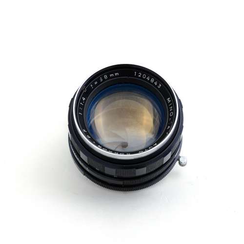 Minolta 58mm f1.4 (現狀品，零件)