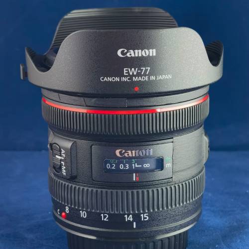 Canon EF 8-15mm F4L fisheye USM