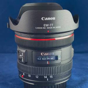 Canon EF 8-15mm F4L fisheye USM