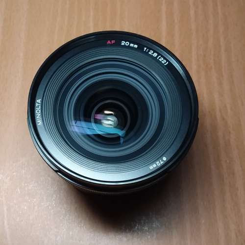 Minolta AF 20mm F2.8