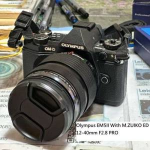 Repair Cost Checking For Olympus EM5II With M.ZUIKO ED 12-40mm F2.8 PRO 維修價...