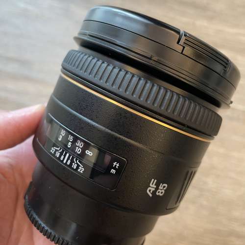 Minolta 85/1.4 AF Sony A-Mount (A7, A9 & Nex 可用) 98% new