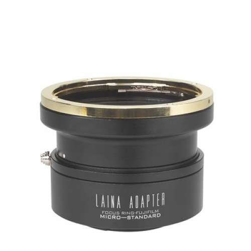 LAINA Pentax 645 Lens To FUJIFILM X Mount With Helicoid Adaptor (微距接環，神...