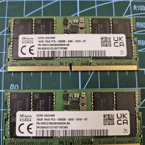 SK hynix DDR5 5600MHz SODIMM 16GB X 2