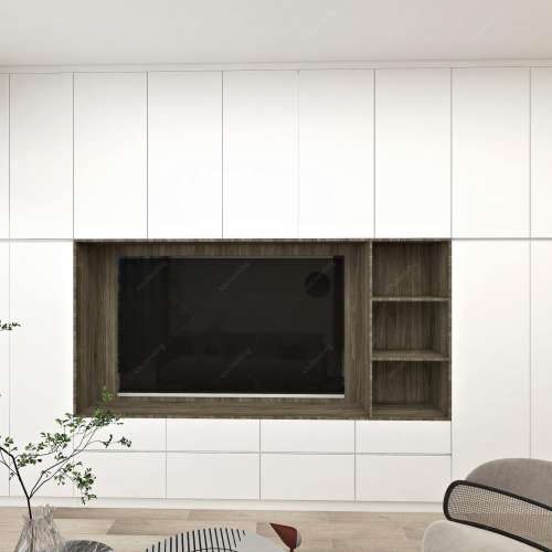 😜客廳電視櫃組合你值得擁有！深圳訂造傢俬 間隔櫃 士多房設計訂做 偷位