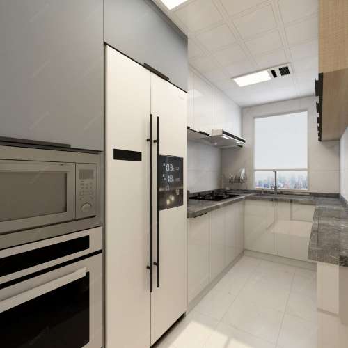 🍧U型櫥櫃訂造開放式趟門訂做浴室訂做装修与設計包收口