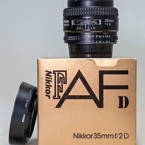 FS : Nikon AF 35mm/f2D