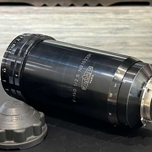 Very Rare Kinoptik 150mm f2.5 Macro version PL cine lens 1:1