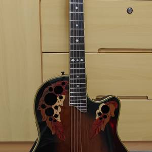 Ovation CE 247 (Made in Korea, Built-in Pickup)+結他袋