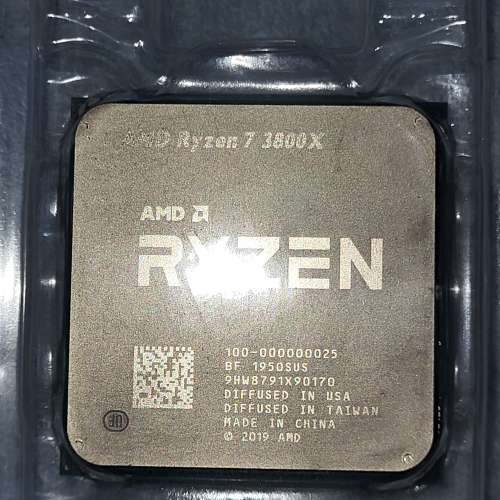 AMD CPU Ryzen 7 3800X 8核16線程 non 3700x 3600x 3900x 5600x 5700x 5900x