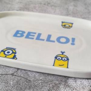 90%NEW 迷你兵團 小黃人 陶瓷碟  DESPICABLE ME Minions plate
