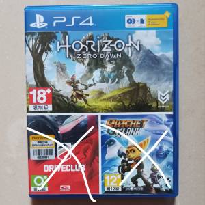 PS4 Game Disc - Horizon Zero Dawn
