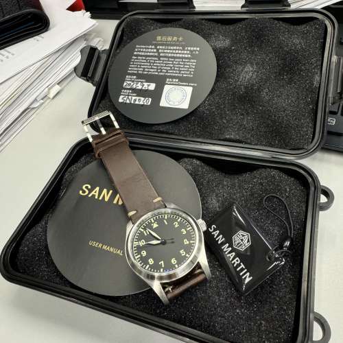 San Martin 自動機械飛機師手錶 Pilot Watch