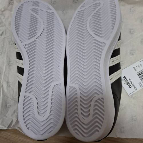 全新 有吊牌 Adidas Originals Super Star 女裝 黑色 運動鞋