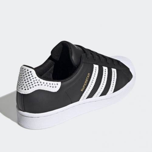 全新 有吊牌 Adidas Originals Super Star 女裝 黑色 運動鞋
