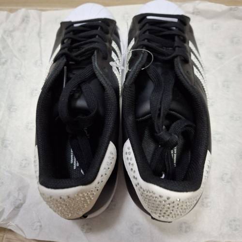 全新 有吊牌 Adidas Originals Super Star 女裝 黑色 運動鞋