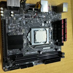 i7-7700k連msi Z270I CORSAIR底板