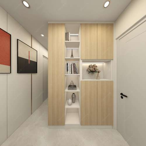 🙉客廳門口位C字櫃訂造深圳訂做家俱收納櫃伸縮餐檯設計訂做設計公司