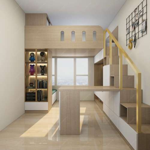 🔓Loft設計搭配伸縮餐台+吊櫃設計傢俬訂造多功能餐檯客廳吊櫃訂做全屋裝修