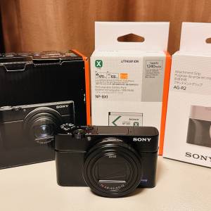 [FS]-95% new Sony RX100VII Camera(+ AG-R2 grip & extra NP-BX1 Battery)