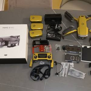 Mavic 2 Pro 御2 Pro 四粒電，多種配件，防撞包同袋，有盒齊配，有差電管家，有多種...