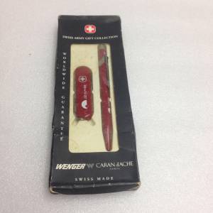 🔪 WENGER Knife Pen Set Swiss🇨🇭 NEW 全新 小刀 筆 個人收藏 ✏️